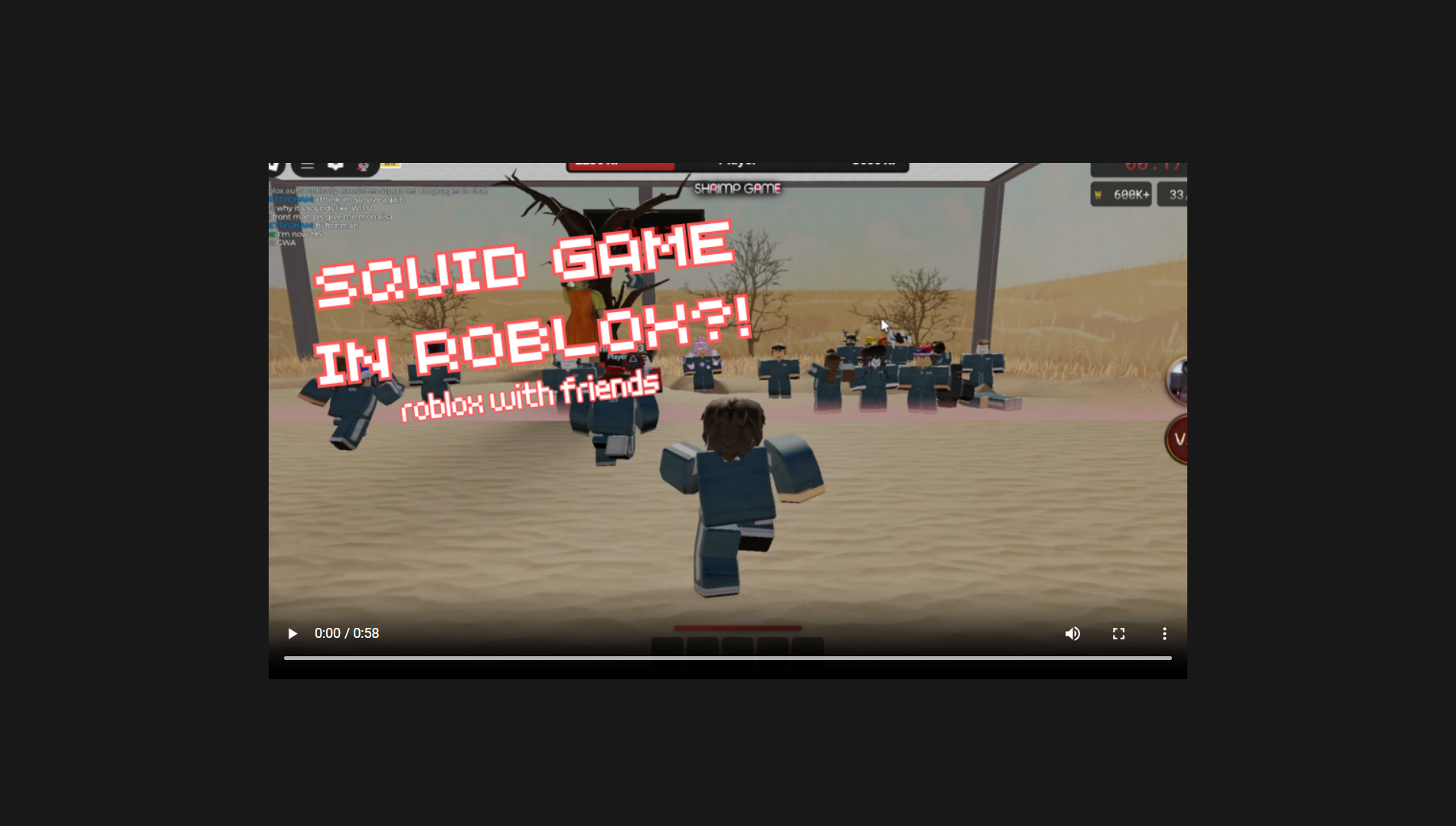 Roblox video